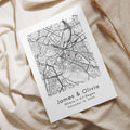 Personalized Marathon Map Print